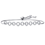 BANGLE Fashion Cubic Zirconia Tennis Bracelet