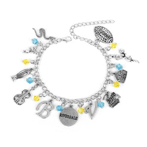 BANGLE  Riverdale TV Series Pop's Chock'lit Shoppe Logo Charm Bracele