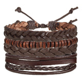 WRISTBAND 17KM Vintage Multiple Charm Bracelets Se