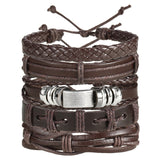 WRISTBAND 17KM Vintage Multiple Charm Bracelets Se