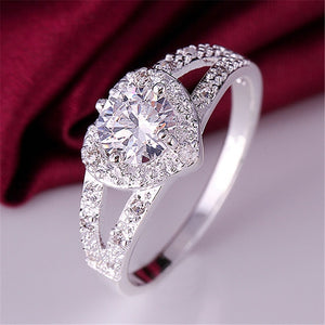 Rings new cute hot sale silver