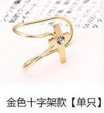 Earrings  Cuff U Star Moon Earring Punk Minimalist