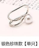 Earrings  Cuff U Star Moon Earring Punk Minimalist