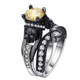 Rings Skull   Set Punk Style Fashion Jewelry