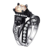 Rings Skull   Set Punk Style Fashion Jewelry