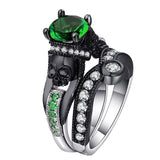 Rings Skull   Set Punk Style Fashion Jewelry