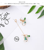 Earrings Summer Green Forest Series