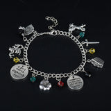 BANGLE  Riverdale TV Series Pop's Chock'lit Shoppe Logo Charm Bracele