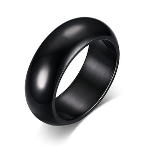 Rings Classic 7mm Stainless Steel Wedding Bands Basic Rings