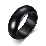 Rings Classic 7mm Stainless Steel Wedding Bands Basic Rings