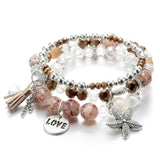 Wristband 3pcs Set Crystal Bracelets