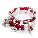 Wristband 3pcs Set Crystal Bracelets