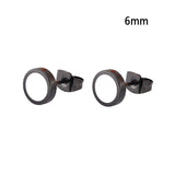 Earrings Fashion 1 Pair Round Shape Vintage Stud