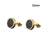 Earrings Fashion 1 Pair Round Shape Vintage Stud