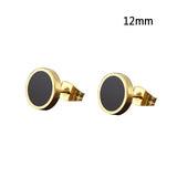 Earrings Fashion 1 Pair Round Shape Vintage Stud