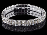 WRISTBAND imixlot imixlot Hot Fashion 4/5/8 Rows Crystal Rhinestone Wedding Bridal