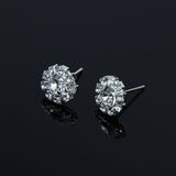 Earrings Wedding Jewelry Design Crystal Rhinestone Stud