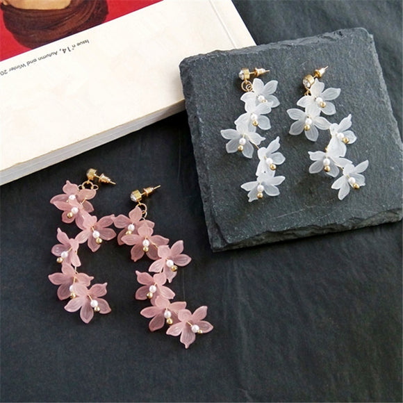 Earrings Fashion Trendy  flowers stud
