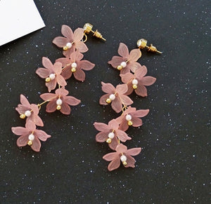 Earrings Fashion Trendy  flowers stud