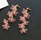 Earrings Fashion Trendy  flowers stud