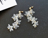 Earrings Fashion Trendy  flowers stud