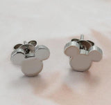 Earrings Cute Stainless Steel Stud