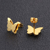 Earrings Cute Stainless Steel Stud