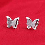 Earrings Cute Stainless Steel Stud