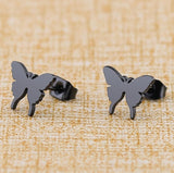 Earrings Cute Stainless Steel Stud