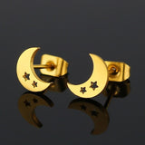 Earrings Cute Stainless Steel Stud