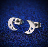 Earrings Cute Stainless Steel Stud