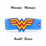 WRISTBAND Sizes Captain America Silicone Bracelets Wonder