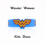 WRISTBAND Sizes Captain America Silicone Bracelets Wonder