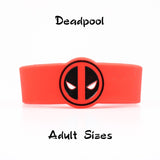 WRISTBAND Sizes Captain America Silicone Bracelets Wonder