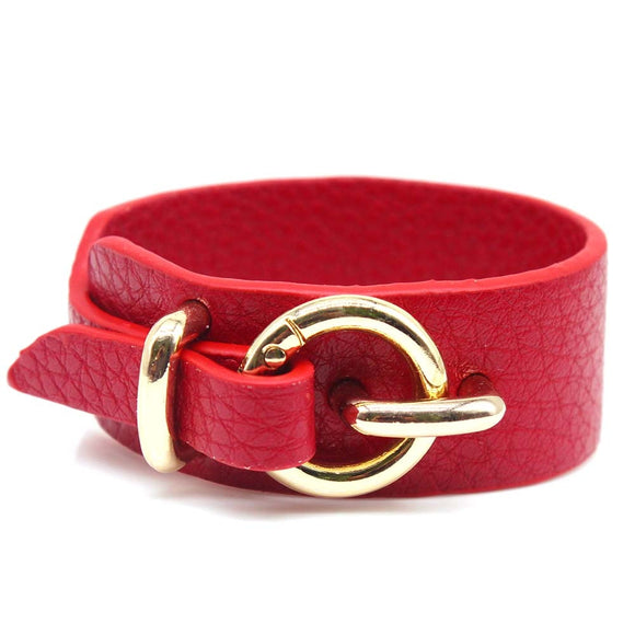 Wristband Fashion Punk Leather Bracelet Newest  Bracelets & Bangles