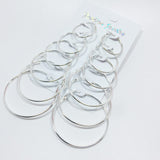 Earrings New Earrings Sets Gold Silver Small Big Circle