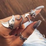 Rings 5pcs/set Vintage Rings