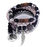 Wristband Bohemia Crystal Bead Bracelets