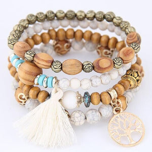 Wristband Bohemia Crystal Bead Bracelets