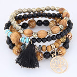 Wristband Bohemia Crystal Bead Bracelets