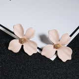 Earrings Korean Style Cute Flower Stud