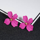 Earrings Korean Style Cute Flower Stud