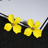 Earrings Korean Style Cute Flower Stud