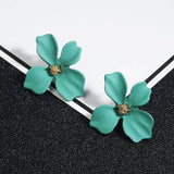 Earrings Korean Style Cute Flower Stud