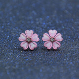 Earrings Korean Style Cute Flower Stud