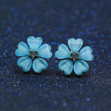 Earrings Korean Style Cute Flower Stud