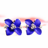 Earrings Korean Style Cute Flower Stud