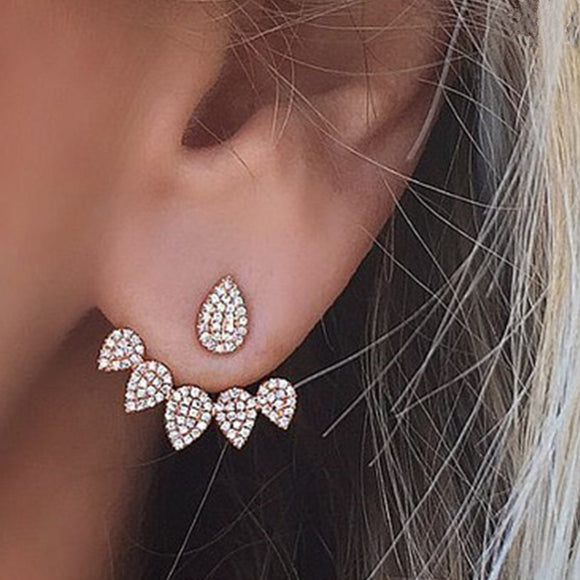 Earrings  Gold  Jewelry Brincos Woman