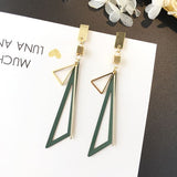 Earrings Summer Green Forest Series