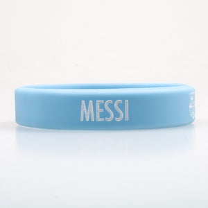 Wristband Lionel Messi Silicone bracelet Football Fans Club Silicone
